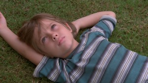 Unknown Ellar Coltrane grows up before our eyes in Best Picture frontrunner "Boyhood," directed by Richard Linklater.